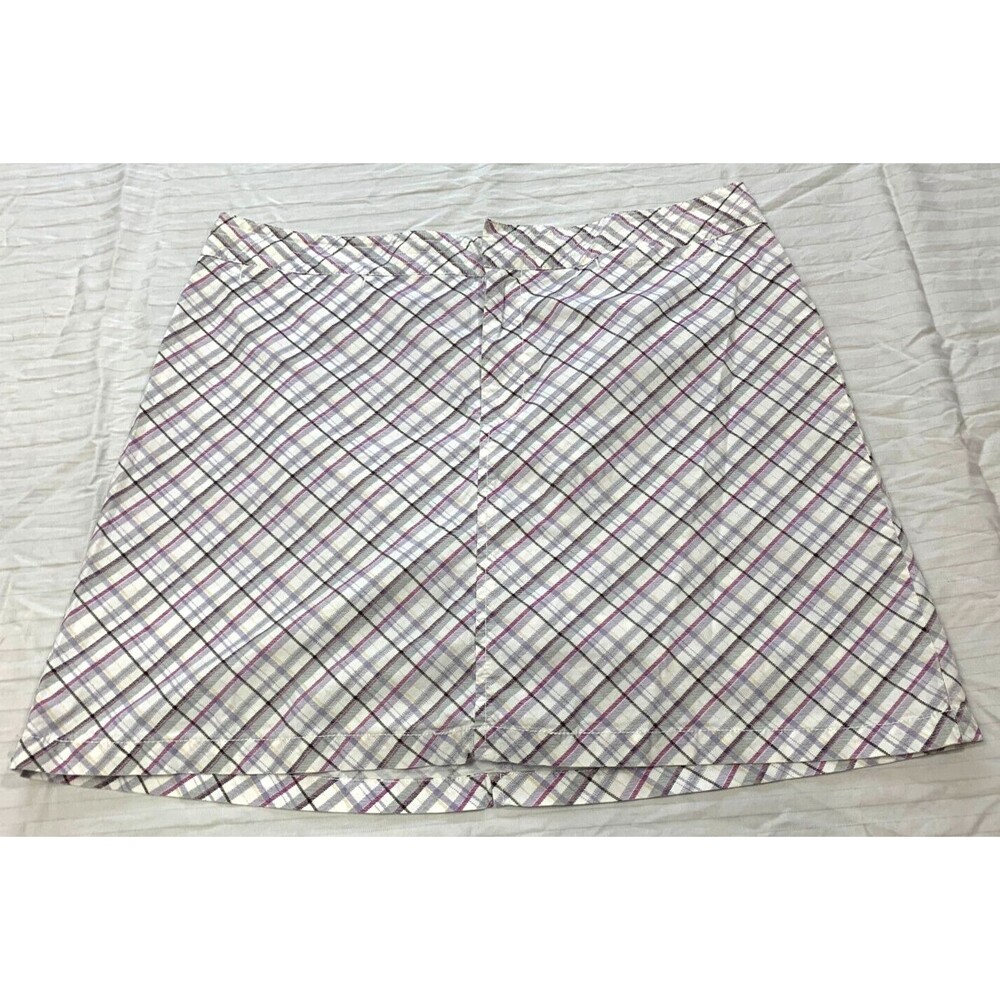 DOCKERS WOMENS SKIRT SKORT WITH BUILT SHORTS SIZE 10